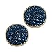 Kate Aspen Under the Stars Coaster Set, Navy/Gold/White
