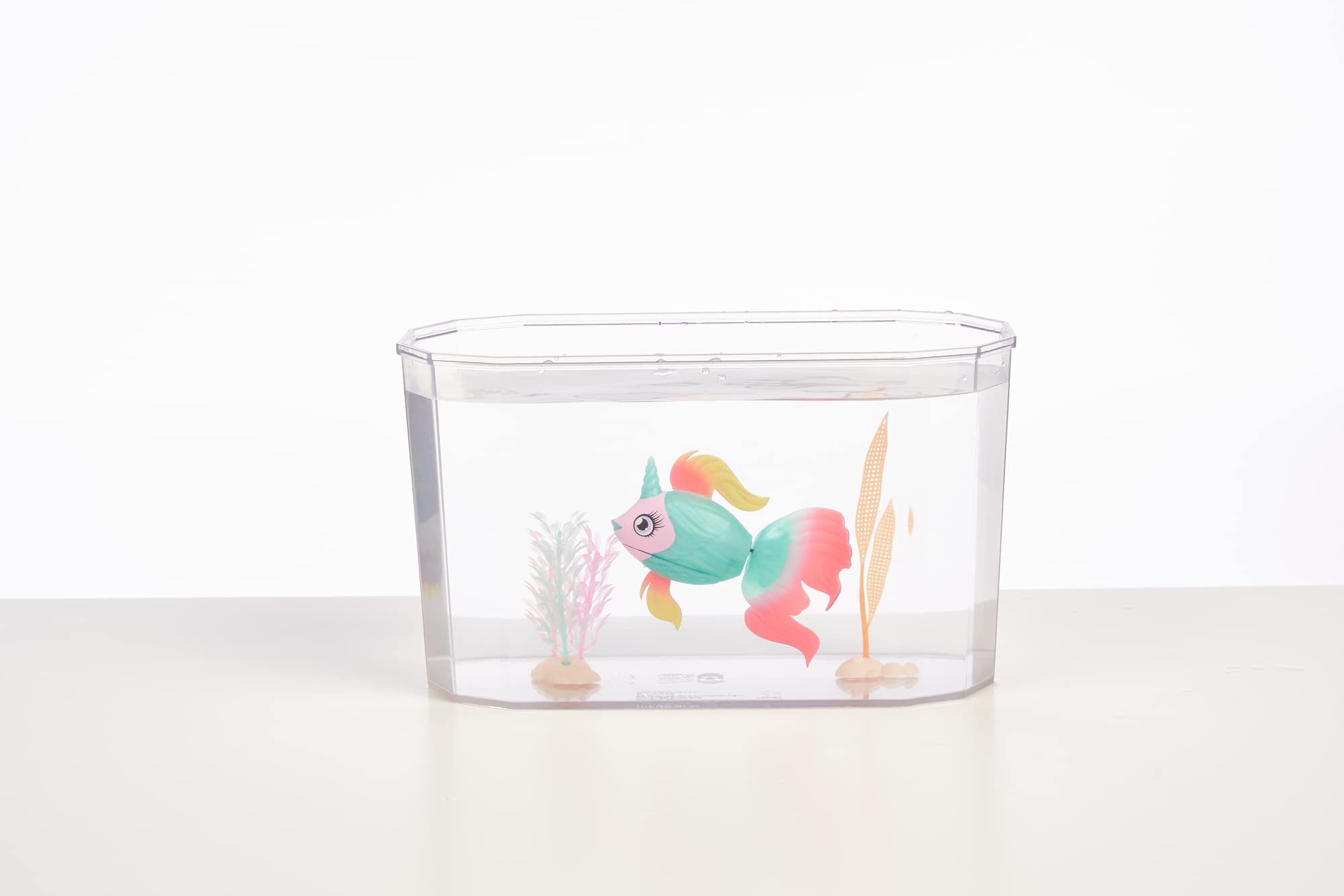 Lil' Dippers: Fantasea | Interactive Toy Fish & Tank, Magically Comes Alive in Water, Feed and Swims Like A Real Fish