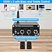 [Updated] BT20A Bluetooth 4.2 Stereo Audio 2 Channel Amplifier Receiver Mini Hi-Fi Class D Integrated Amp 2.0CH for Home Speakers 100W x 2 with Bass and Treble Control TPA3116 (with Power Supply)thumb 2