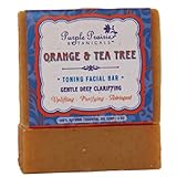 Orange Tea Tree Facial Soap Bar