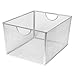 Seville Classics Extra-Large Wire Nesting Utility Shelf Storage Basket, 15
