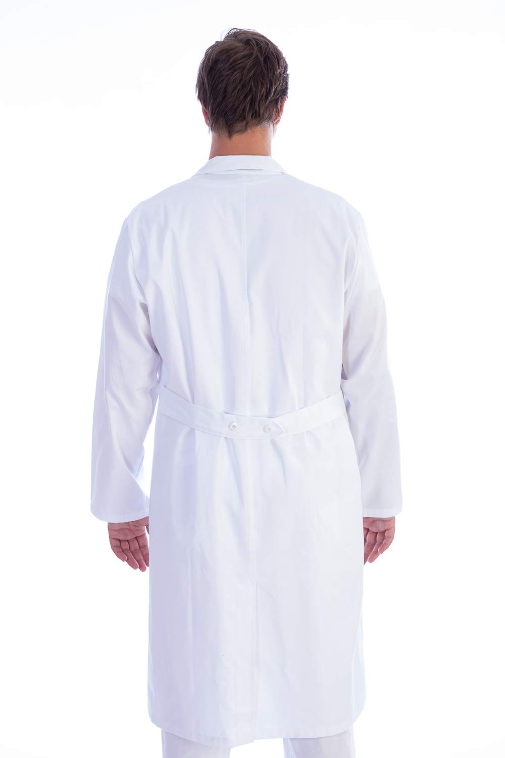 Gima - White Coat, Made of Cotton and Polyester, with Buttons, for Man, Size XL, for Doctors and Students of Medicine/Biology, for Clinics, Hospitals, Medical Practice and Pharmacies. - Image 3
