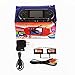 Handheld Game Console,YANX Classic 16bit Portable Video Game Console PXP Game Player With Two Cartidiges Built in 100+ Games Christmas Halloween XMAS Birthday Gifts for Boy Kids Children-Black