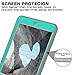 TOPSKY Compatible with iPad Mini 5 Case,New iPad Mini 2019 Case,iPad Mini 4 Case,Heavy Duty Protective Cover Case for iPad Mini 5 2019 Release/iPad Mini 4/iPad Mini 4 Retina Grey Green