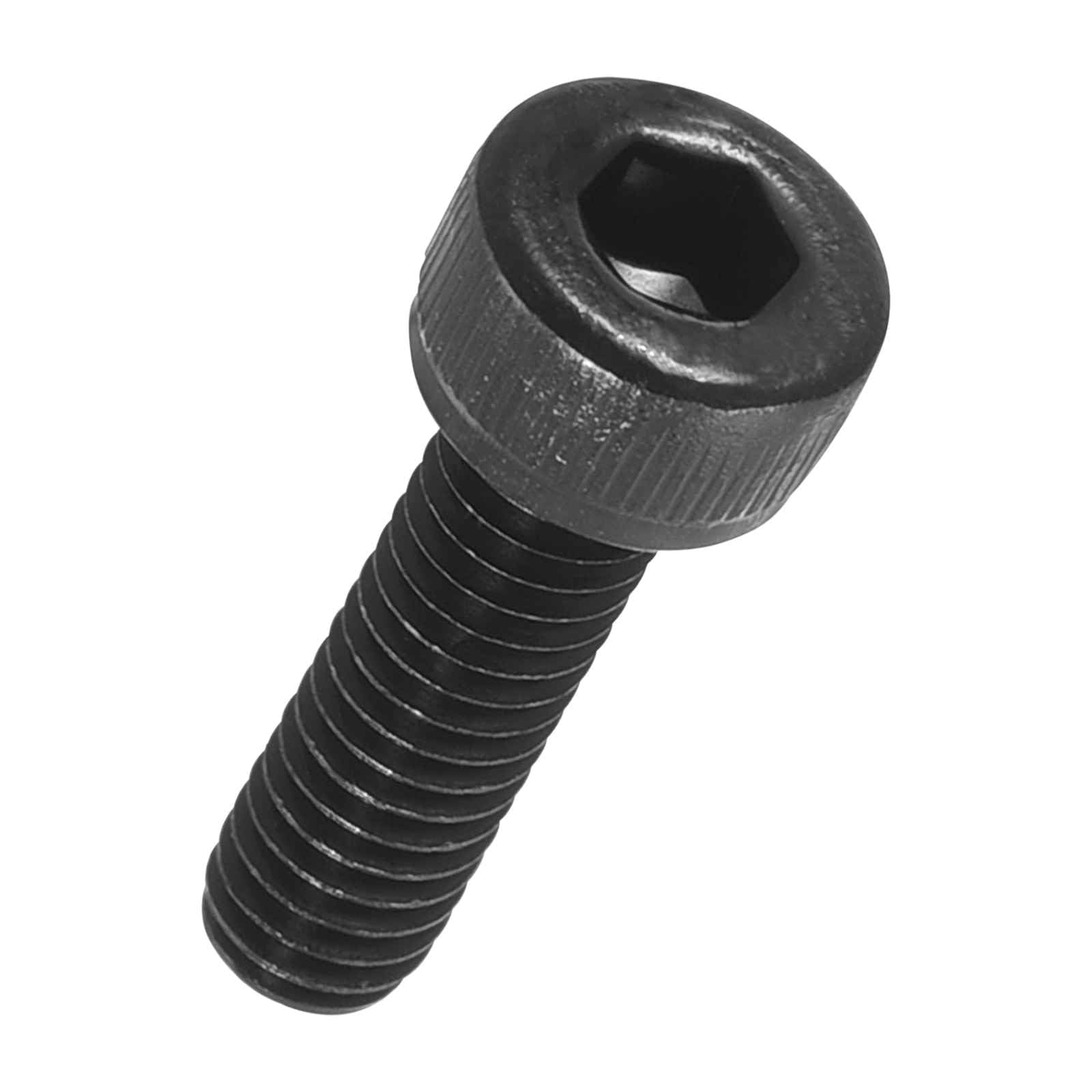 Kozelo 100pcs Socket Head Cap Screws - [M4-0.7 x 16mm] Alloy Steel Black Oxide Grade 12.9 Internal Hex Screw Full Thread for Industrial & Machinery Use, Black