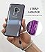 Ringke Fusion Compatible with Galaxy S9 Plus Case Ergonomic Transparent (Drop Defense) PC Back Drop Protection Shock Absorption Cover for Galaxy S 9 Plus (2018) - Orchid Purple