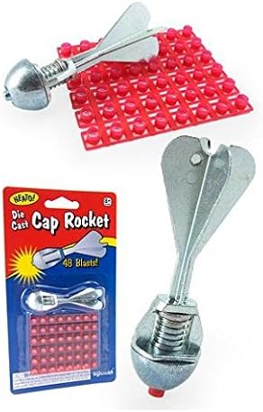 Cap Rocket Metal Retro Bomb Blast-Prank Toys