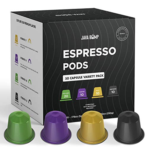 Java Bump Espresso Pods For Nespresso Original Machine [50 Pods