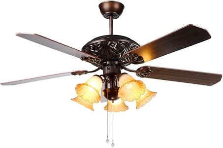 akronfire clásico ventilador de techo para decoración sala de estar