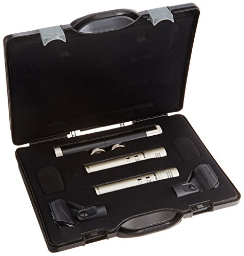 Shure KSM137/SL Stereo Pair with (2) KSM137, (2) Foam Windscreens, A27M Stereo Microphone Adapter and Carrying Case