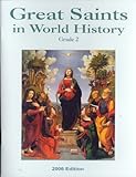 Paperback Great Saints in World History for Grade 2 (2010 Edition) Book