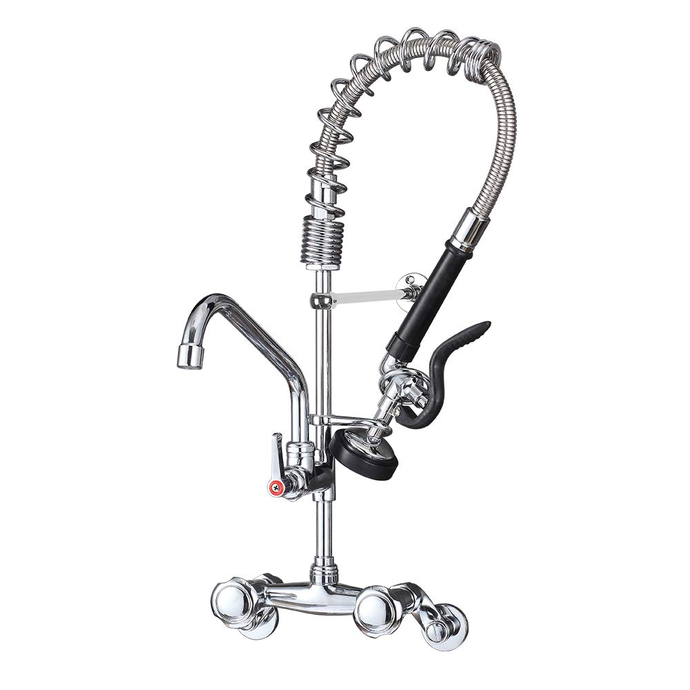 Best Wall Mount Kitchen Sink Faucet Pull Down Sprayer