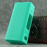 Silicone Case for eVic VTC MINI Sleeve Joyetech 60W Temp Control Box Mod Skin (cyan)