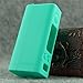Silicone Case for eVic VTC MINI Sleeve Joyetech 60W Temp Control Box Mod Skin (cyan)