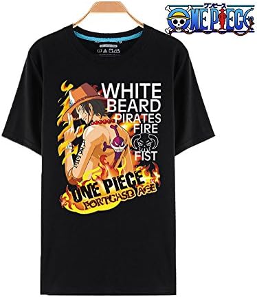 Topin? Anime One Piece T-shirt Portuguese¡¤D¡¤ Ace T-shirt XL