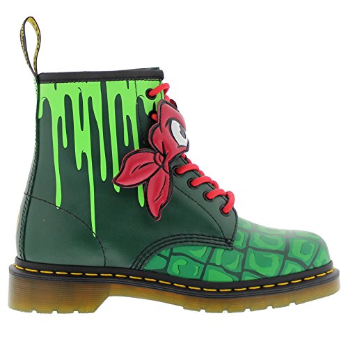 Dr.Martens Womens Raph 1460 8-Eyelet Green Leather Boots 8.5 US