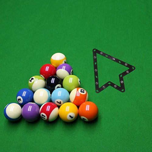 Domybest 6pcs 9 and 10 Ball Magic Rack Billiard Pool Cue Accessory