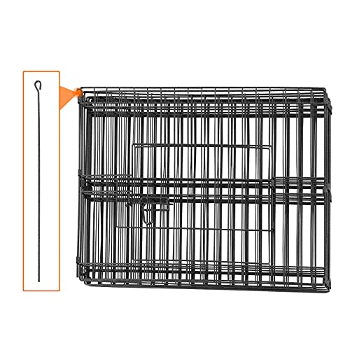 Yaheetech 8 Panel 24 Inch Dog Pen Foldable Puppy Playpen Rabbit Run yaheetech-8-panel-24-inch-dog-pen-foldable-puppy-playpen-rabbit-run
