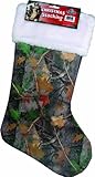 Rivers Edge Christmas Stocking, Camo, 20-Inch