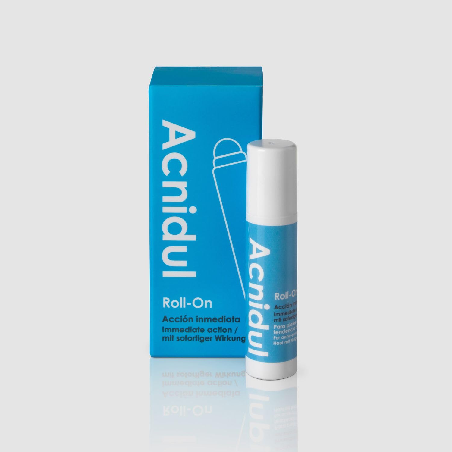 ACNIDUL | Roll-on immediate action with glycolic acid and calendula | Eliminate pimples from your face | 14 ml |
