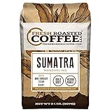 Sumatra Mandheling Coffee, Whole Bean Bag, Fresh Roasted Coffee LLC. (2 LB.)