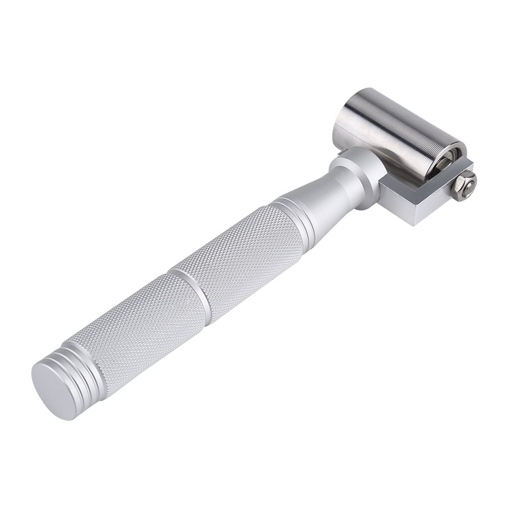 Wallpaper Seam Roller Tool 40mm Stainless Steel Flat Pressure DIY Plate Wallpaper Supply DIY Hand Roller Plate Tool