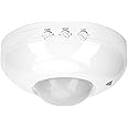 Occupancy Sensor Light Switch, 360 Degree PIR Motion Light Switch 110V‑240V Movement Sensor Light Switch Ceiling Mounted Motion Sensor Detector Switch