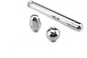 GRSPEHS Bathroom Handheld 3 Heads Aluminum Enema Shower Colonic Douche System Cleaner