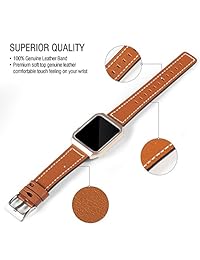 Para Apple Watch de piel, 38mm Marrón