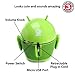 GOGroove Android Collectible Smartphone Speaker with LED Battery-Indicating Eyes , Integrated 3.5mm Auxillary Cable and High-Quality Full-Range Sound - Works with Samsung Galaxy S6 / S6 Edge , LG G3 , Motorola Moto X , Google Nexus 6 , HTC One M9 and Many More Android Smartphones *Includes Bonus Cleaning Cloth