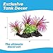 Aquarium Decorations 20 Or 23 Pack Lifelike Plastic Decor Fish Tank Plants, Small to Large (20 Pack)thumb 3