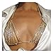 MineSign Diamond Sexy Chain Necklace Summer Bikini Bra Accessories Beach Party Body Jewelry