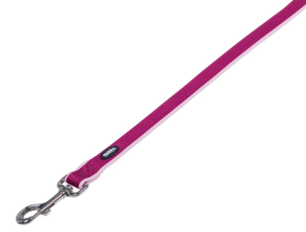 Nobby Classic Preno Dog Lead, 120 cm/15-20 mm, Raspberry/Pink โ image 1