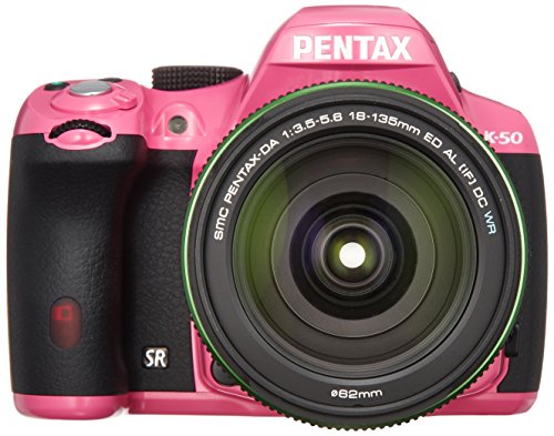 Pentax K-50 16MP Digital SLR with 18-135mm Lens (Pink) - International Version Pentax K-50 16MP Digital SLR with 18-135mm Lens (Pink) - International Version