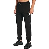 Tall MobPlace 34/36 Inseam Sweatpants for Tall Men Extra Long Joggers Workout Pants with Zipper Pockets