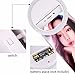 Selfie Ring Light, MITUTEN 36 LED 3-Level Brightness Dimmable Clip on Camera Light for iPhone 8/8Plus/7/7Plus/6/6Plus/6s/6s Plus 5/SE Galaxy S8/S8 Plus/S7/S6 Edge Photography Video and Most Phones