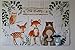 BoTong 6x4ft Vinyl Woodland Animal Baby Shower Backdrop Woodland Safari Animals Wood Board Photography Background Woodland Creatures Party Banner Backdrops