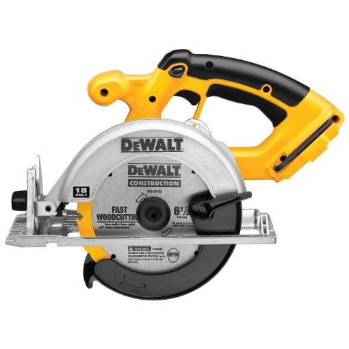 Dewalt Bare Tool Dc390b 6 12 Inch 18 Volt Cordless Circular Saw Tool Only No Battery