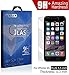 TOZO for iPhone 6S Plus Screen Protector Glass , Luxury 0.3mm [9H+ Amazing Extreme Hardness] Tempered Glass [3D Touch Compatible] 2.5D Edge Super Clear [Perfect Fit] Screen 0.3mm