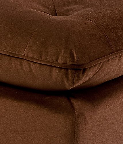 Best Selling Tufted Ottoman, Brown