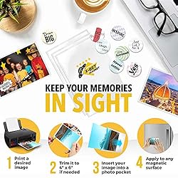 Magnetic Picture Frames - 4x6 7 PCs, Picture