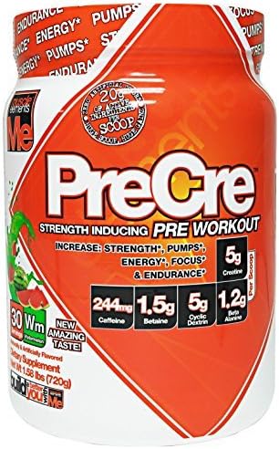 Muscle Elements Precre Diet Supplement, Watermelon, 1.58 Pound by Muscle Elements