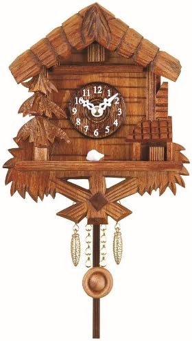 Trenkle Kuckulino Black Forest Clock with quartz movement and cuckoo chime TU 2029 PQ