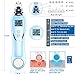 Sovob Blackhead Remover Vacuum Pore Cleaner Electric Blackhead Removal Acne Comedone Extractor Tool with Hot/Cold Care LED Display USB Rechargeable 5 Adjustable Suction Power 5 Probes… (Blue)