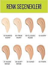 Maybelline Super Stay Active Wear Foundation Nude Beige 21 30 ml Waterproof view 5
