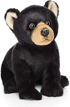 Nat Et Jules Ours Noir En Peluche Petite Amazon Ca Bebes
