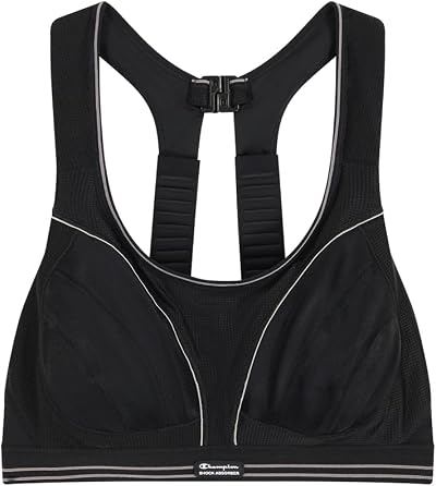 Champion Womens U10046 Bra Black 38B UK Infinity 8 Support System