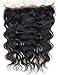 CHANTICHE Brazilian Remy Human Hair Free Part 13x4 inch Ear to Ear Lace Closure with Baby Hair Body Wave Lace Frontal Bleached Knots 12inches Natural Color