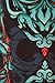Leggings Depot Women's High Waisted Skull & Halloween Print Leggings-Full Length-R842, Green Envy, Plus Size