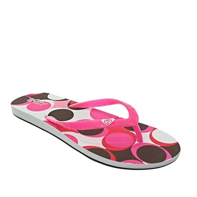 ladies roxy flip flops